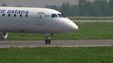 Hava Astana Embraer frenleme