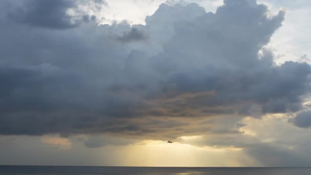 Odpolední obloha na Phuketu — Stock video