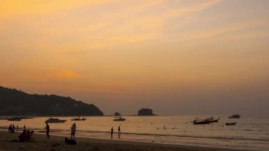 Phuket 'te gün batımı manzarası