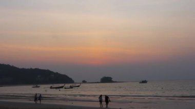 Phuket 'te gün batımı manzarası