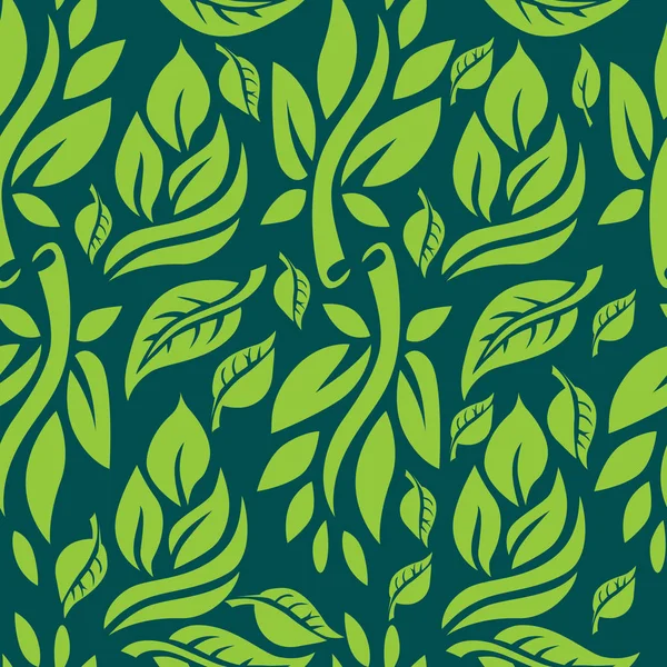 Vector seamless floral pattern — Stock Vector