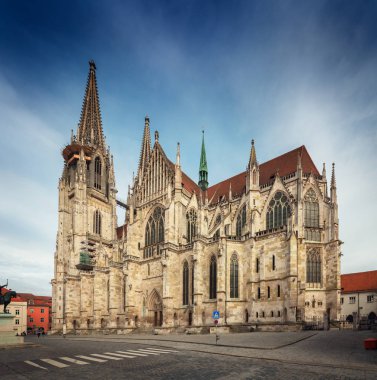 St Peter Katedrali, Regensburg, Bavyera, Almanya
