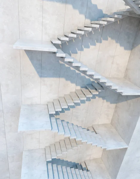 위쪽으로 이어지는 계단 — 스톡 사진