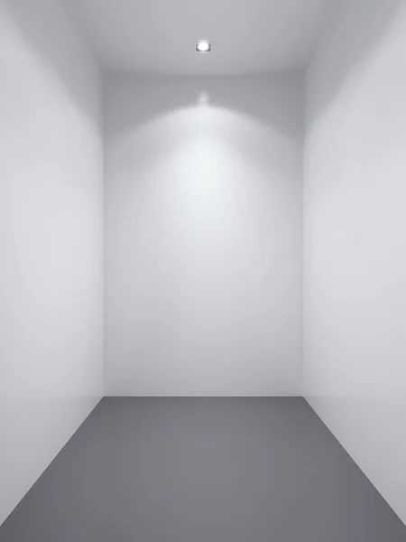 Pusty pokój, renderowania 3d — Zdjęcie stockowe