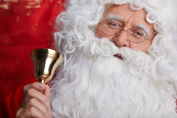 Foto van gelukkig santa claus — Stockfoto