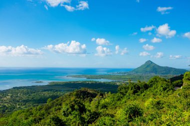 Mauritius üzerinde orman cennet 