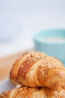 tepsi yatakta kahvaltı