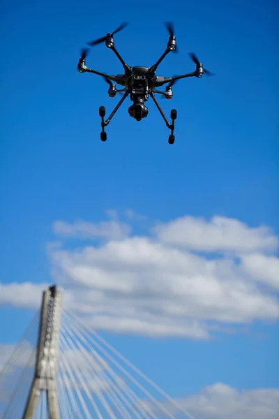 Drone voor industriële werken — Stockfoto