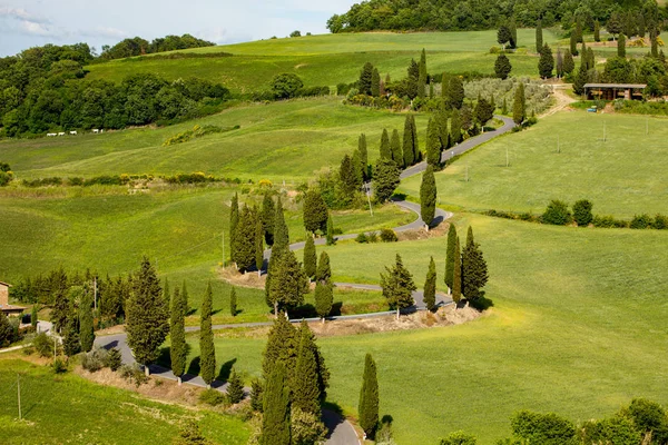 Vista panorâmica de um dia de primavera — Fotografia de Stock