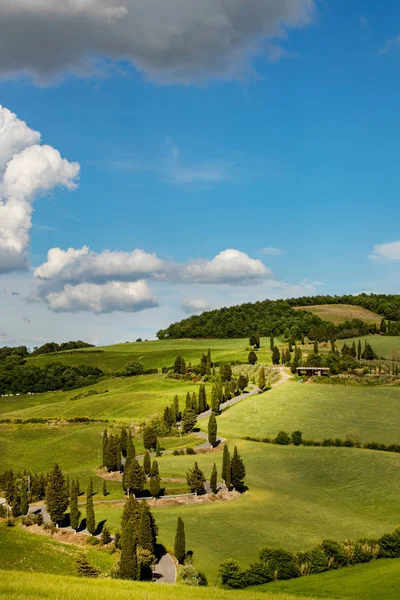 Panoramic view of a spring day — Stock Photo, Image