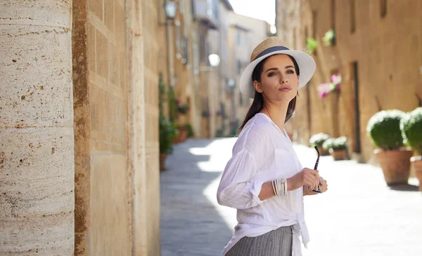 イタリアの美しい観光. — ストック写真