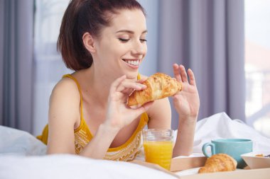 Genç güzel kadın. 