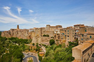 Pitigliano Toskana İtalya