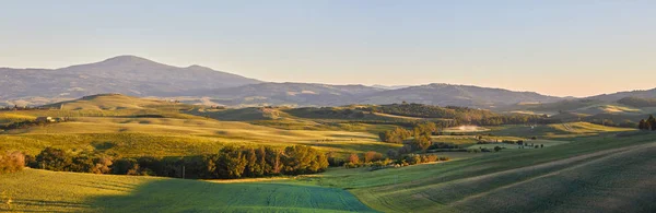 Panorama del paesaggio toscano — Foto Stock