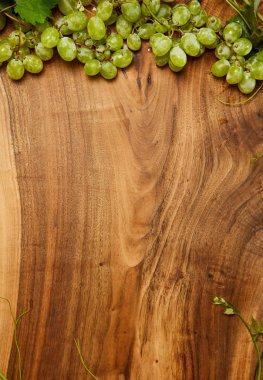 Olgun beyaz üzümler