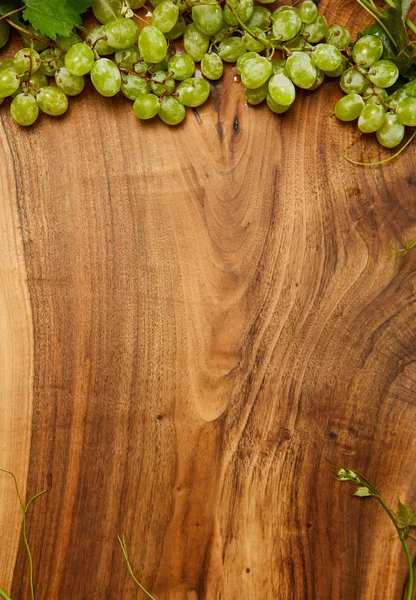 Olgun beyaz üzümler