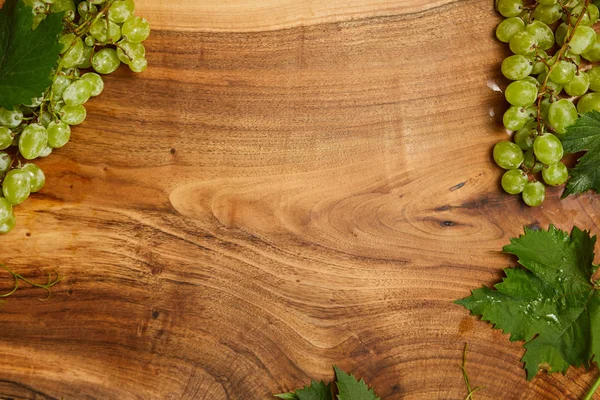 Olgun beyaz üzümler