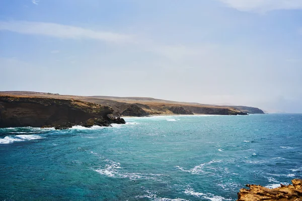 Typical landscape of Fuerteventura island — Stock Photo, Image