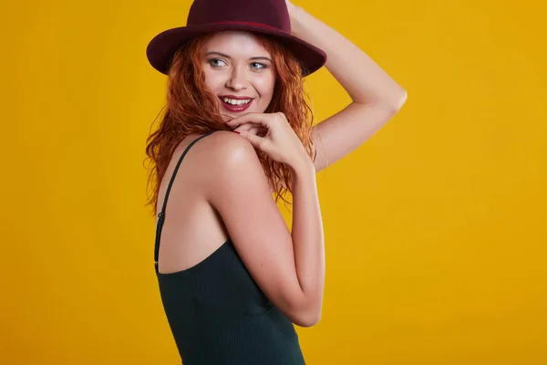 Retrato de mulher outono — Fotografia de Stock