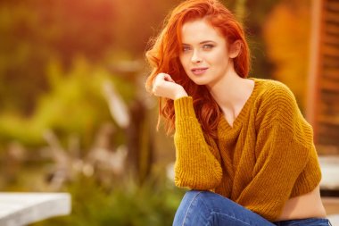 sonbahar giysileri zencefil kadın