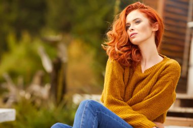 sonbahar giysileri zencefil kadın