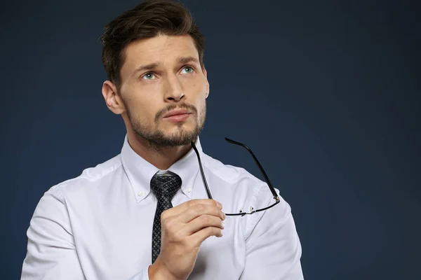 Glimlachend midden leeftijd zakenman — Stockfoto