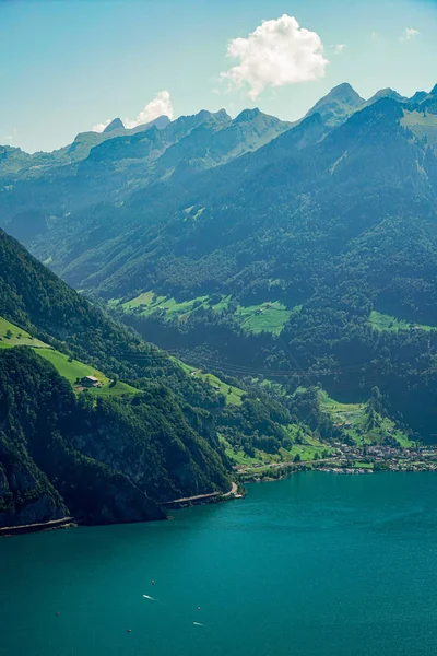 Panorama över Canton Schwyz — Stockfoto