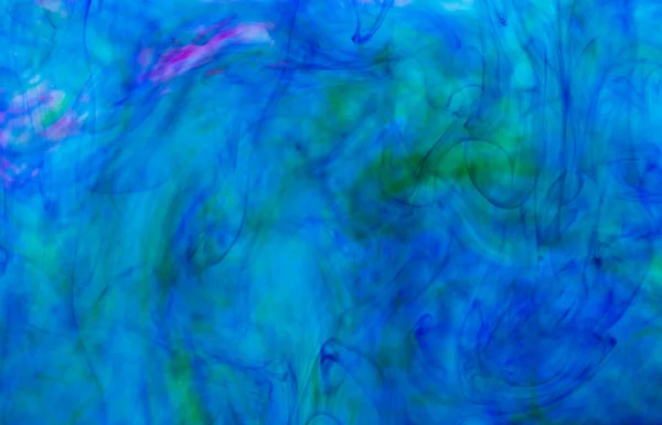 水中の色の背景を抽象化します。カラー ドロップ水中クレア — ストック写真