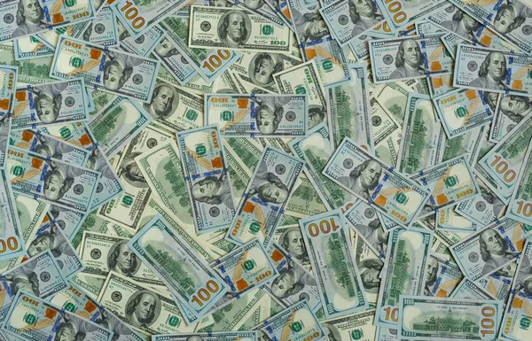 Dollar Geld Banknoten Textur Hintergrund — Stockfoto
