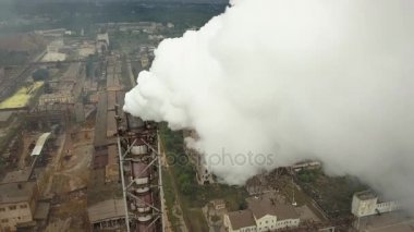 Fabrika duman yığın - petrol rafineri, Petrokimya veya kimyasal tesis