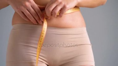 sağlıklı bel ölçüm bandı ile