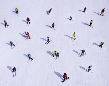 Kayakçıların ve snowboardcuların geçmişi. Kış sporları