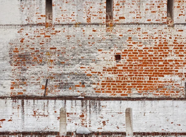 A fal az egyház részlete — Stock Fotó