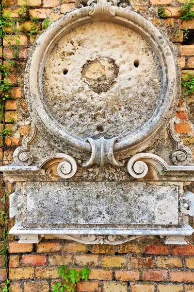 Detail of a wall of church — Stock Photo, Image