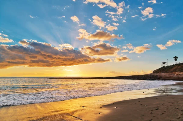 Puesta de sol en la playa —  Fotos de Stock