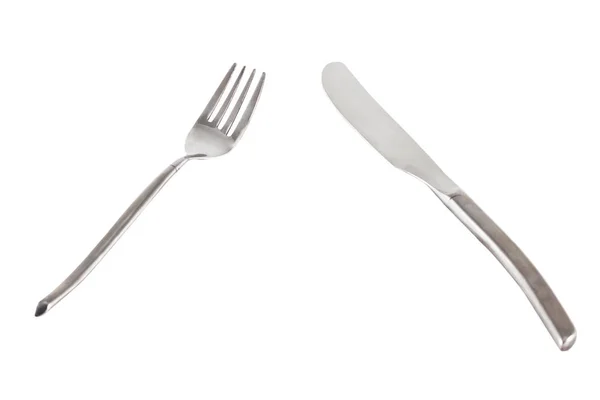 Tenedor y cuchillo — Foto de Stock