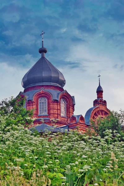 Alte russische Kirche — Stockfoto