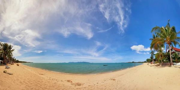 Spiaggia tropicale esotica. — Foto Stock