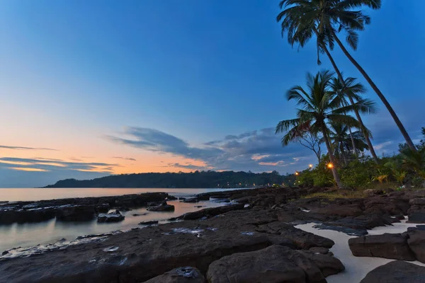 Vista al mar atardecer —  Fotos de Stock