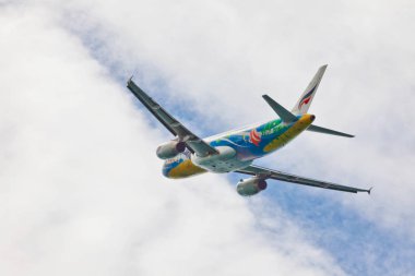 Bangkok Airways uçak gökyüzünde