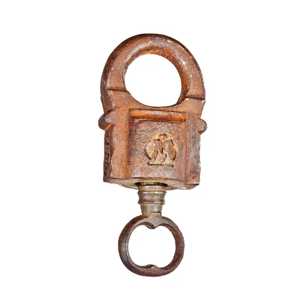 Antic serratura aperta — Foto Stock