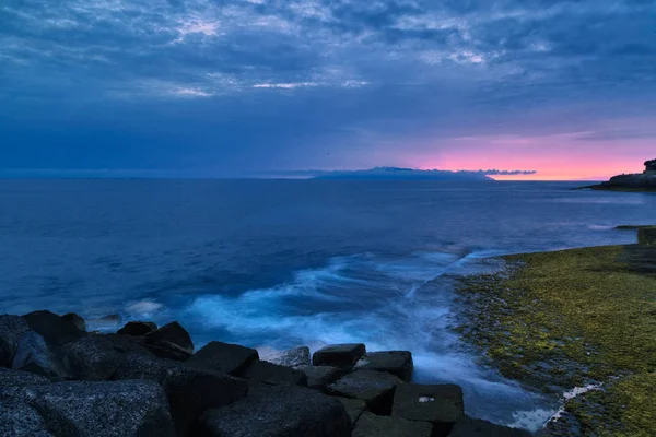 Tramonto alle rocce — Foto Stock