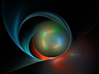 soyut fraktal arkaplan