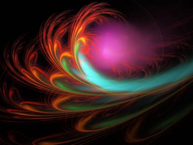 soyut fraktal arkaplan