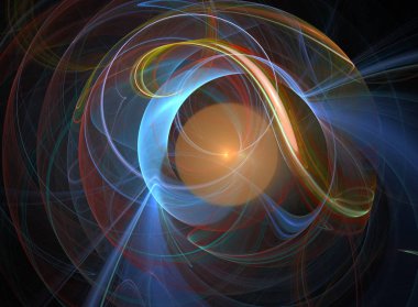 soyut fraktal arkaplan