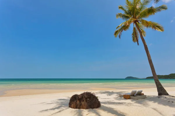 Exotischer tropischer Strand. — Stockfoto