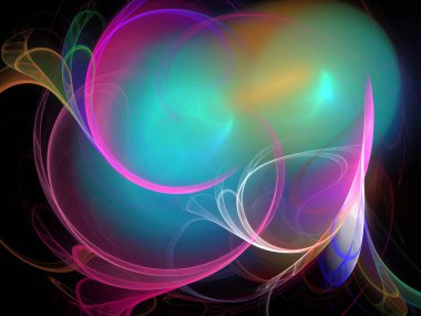 soyut fraktal arkaplan