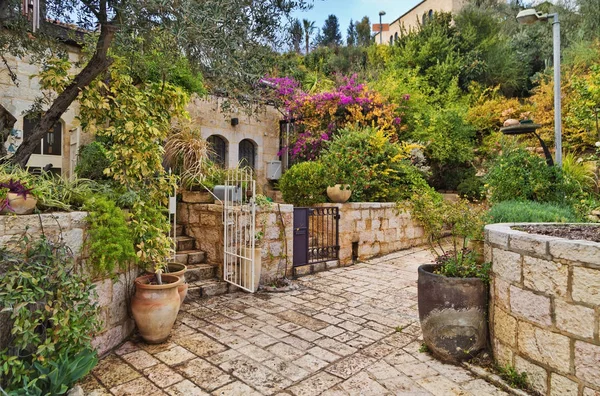 Stare domy w Jerozolimie — Zdjęcie stockowe