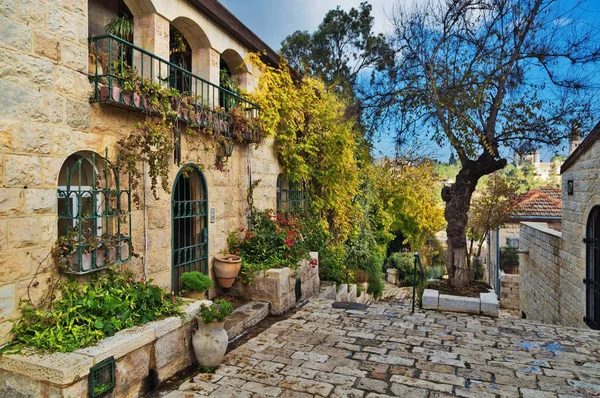 Old houses in Jerusalem — Stock Photo, Image