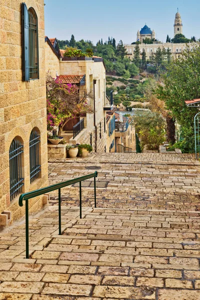 Alte häuser in jerusalem — Stockfoto